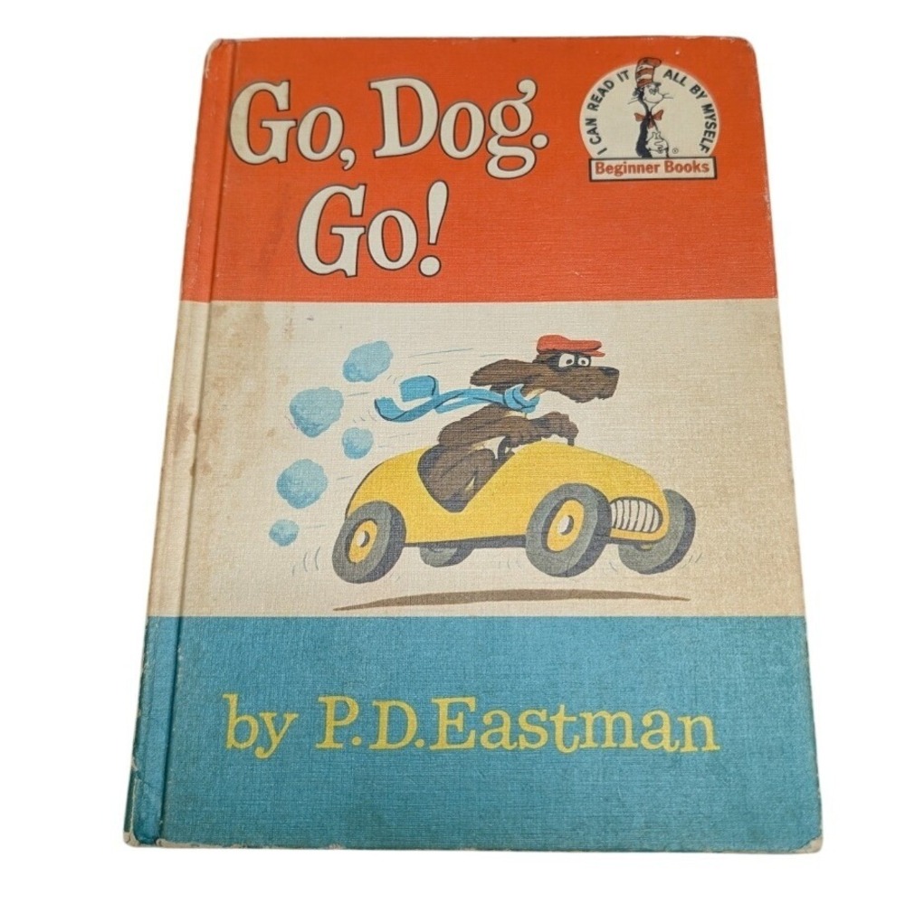 1961 Go Dog Go by PD Eastman I Can Read All By Myself Beginner Books Hardcover